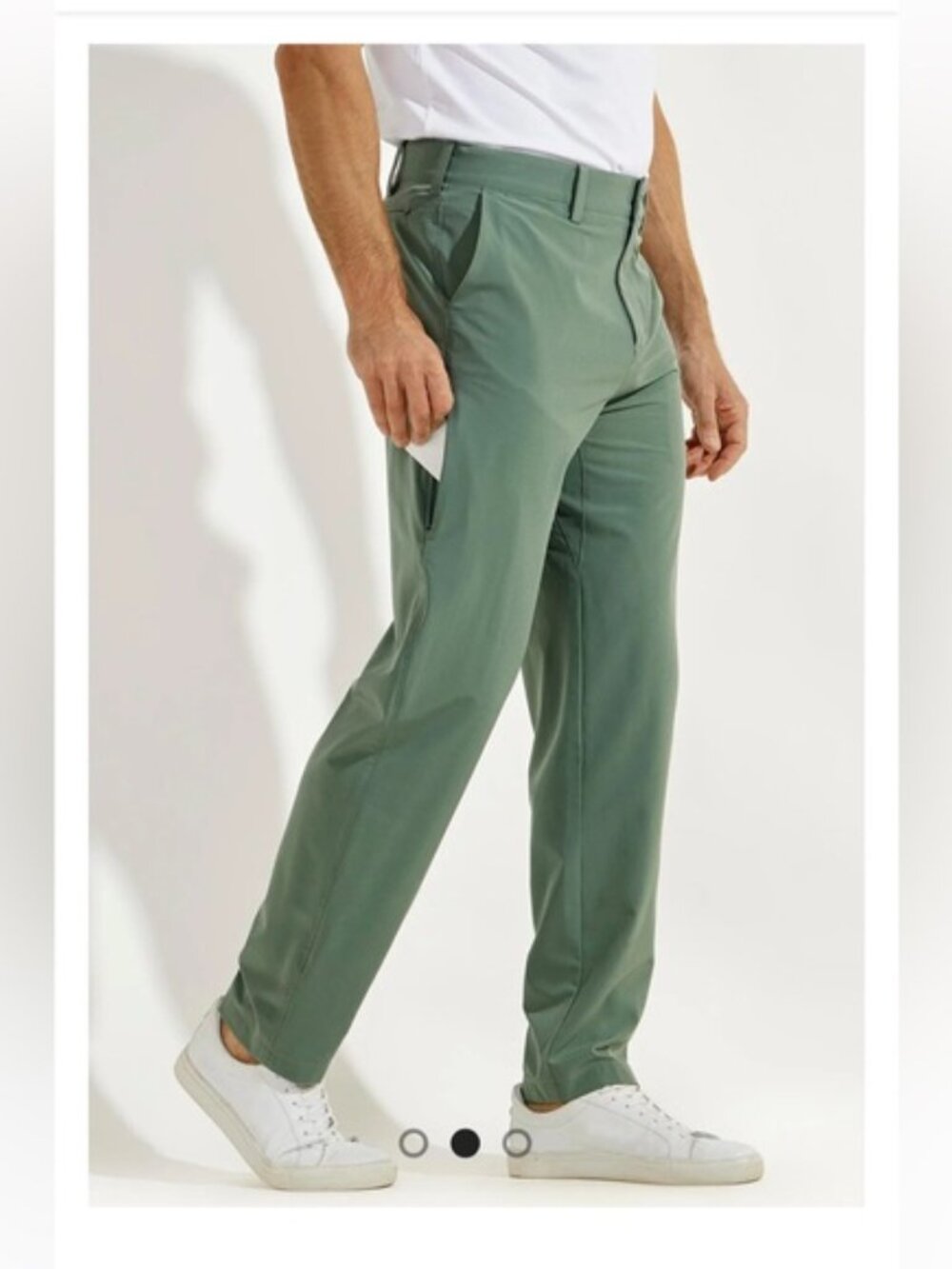 Coolibar Men’s Golf Travel Pants UPF 50+ Avalos Pants NWT Blue size 34 - Picture 4 of 15